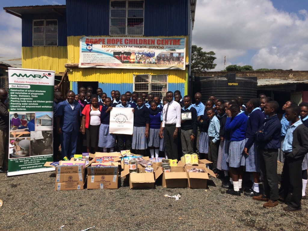 CARE provides vital books to Agape Hope Children Centre, Nairobi